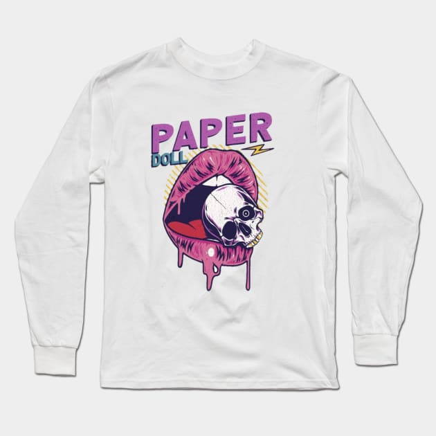 Paper doll girls Long Sleeve T-Shirt by Goofy Ghost